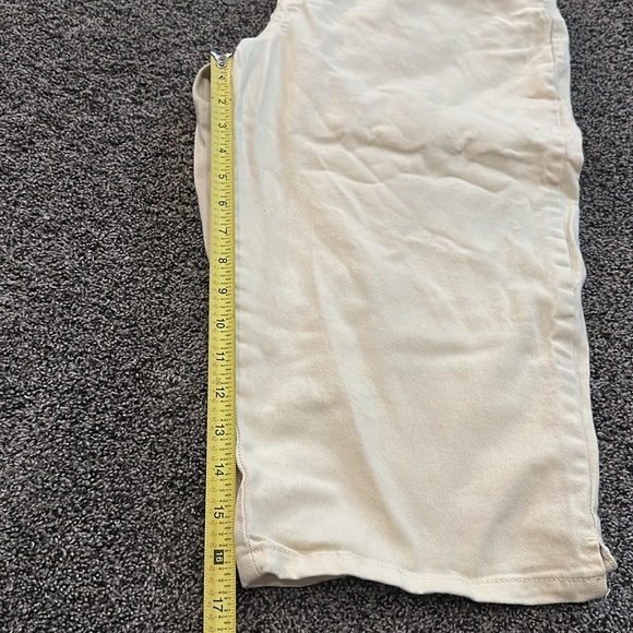 Gloria Vanderbilt Beige Pant Size 16 Straight Leg Cotton Stretch Comfortable Fit - Picture 12 of 12